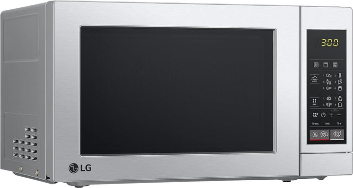LG MH 6044 V Mikrowelle (700 W, 20 L Garraum, Grill, Edelstahl)