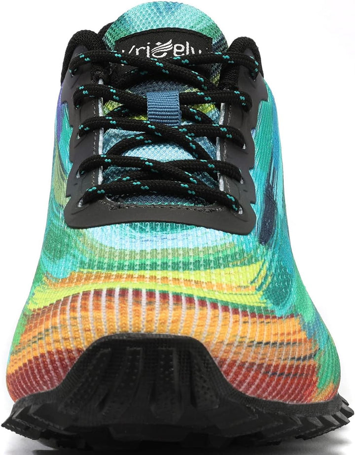 Kricely Traillaufschuhe Herren Leicht Atmungsaktiv Wanderstiefel rutschfest Laufschuhe Outdoor Fitne