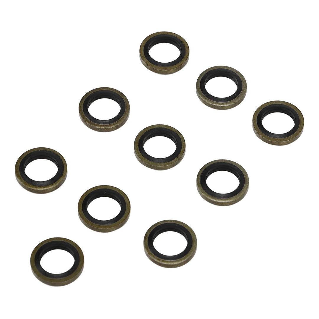 3093950, auslaufsichere Gummi starke Dichtung 20 St¨¹ck 10 mm Hohlschraube Kraftstoff Dichtscheiben