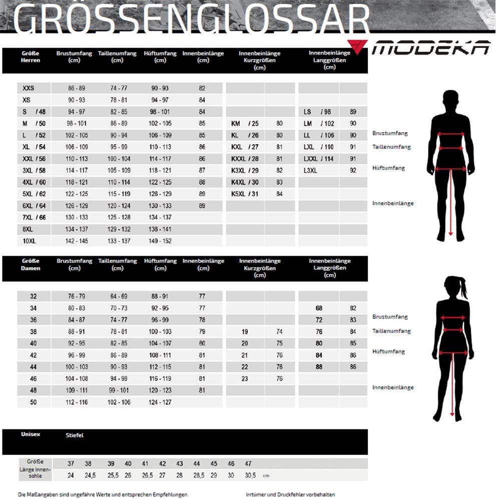 Modeka Stiefel Assen Evo schwarz Leder Hipora 3M wasserdicht CE Verstärkungen 37 EU, 37 EU