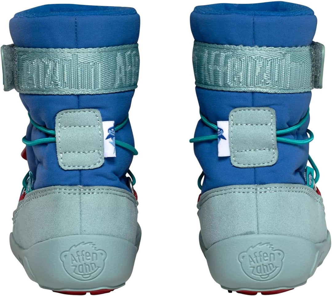 Affenzahn Schneestiefel Vegan Snowy wasserdicht, warm gefüttert, zum Reinschlüpfen, Grösse 21-32, Ha