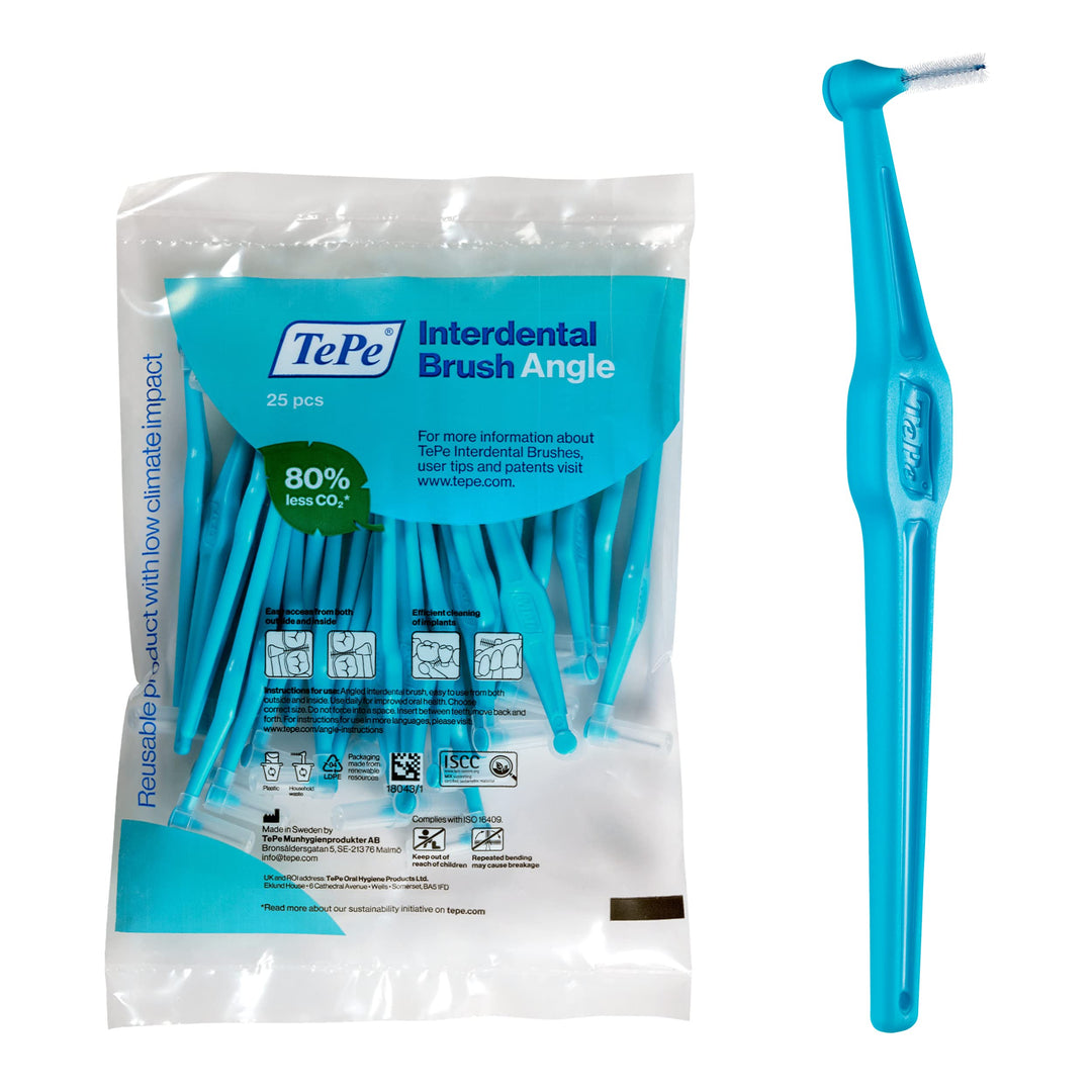 TePe Interdentalbürsten Original BLAU 0,6 mm, 25 Stück (1er Pack) Blue 0.6mm, Blue 0.6mm