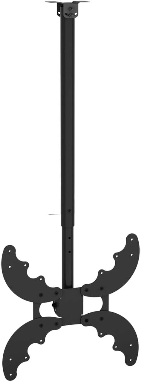 VCM Universelle LED TV Deckenhalterung 26-55 Zoll (66-139 cm) Deckenhalter neigbar schwenkbar höhenv