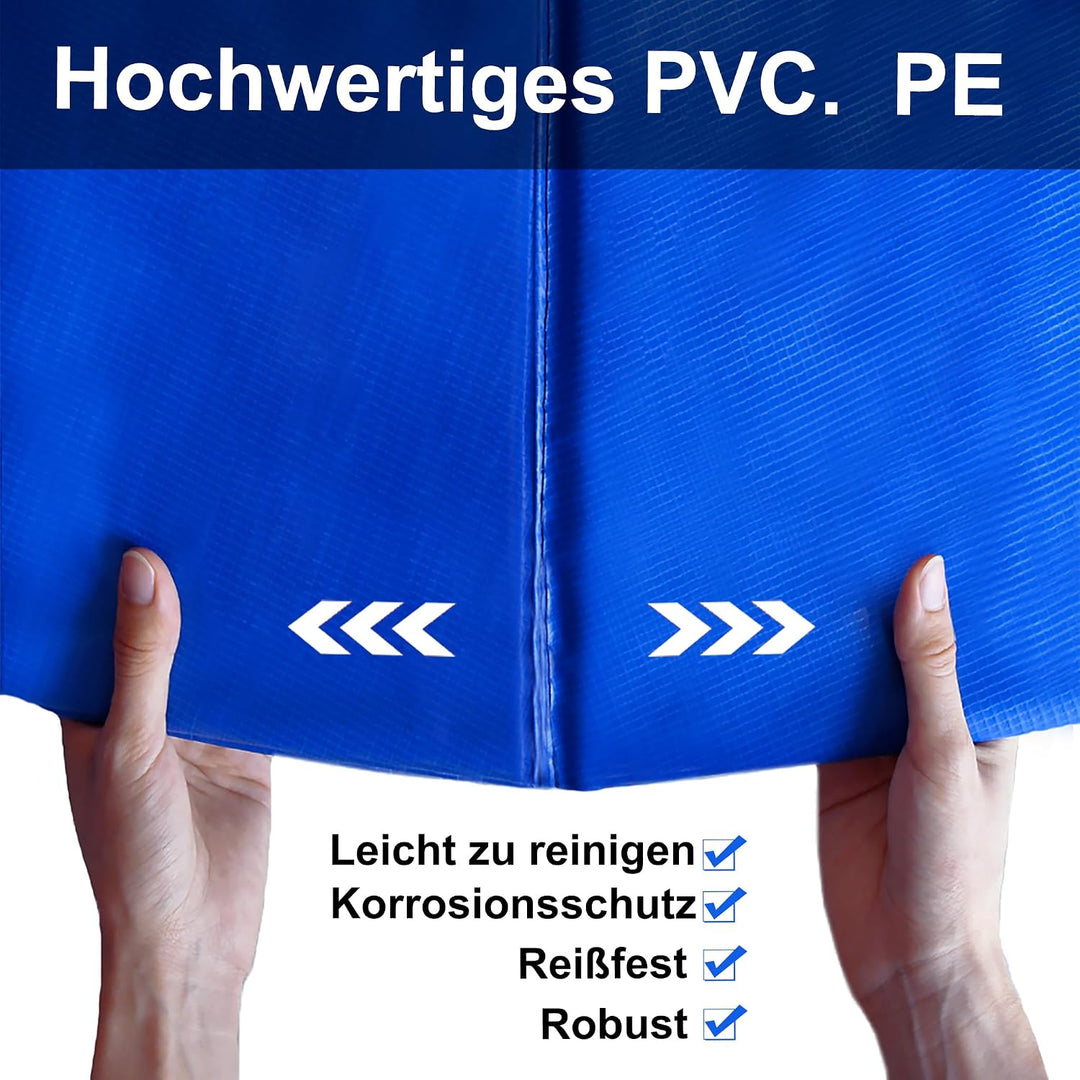 XMTECH Trampolin Randabdeckung Federabdeckung Randschutz UV-beständig | Gepolsterte Trampolin Federa