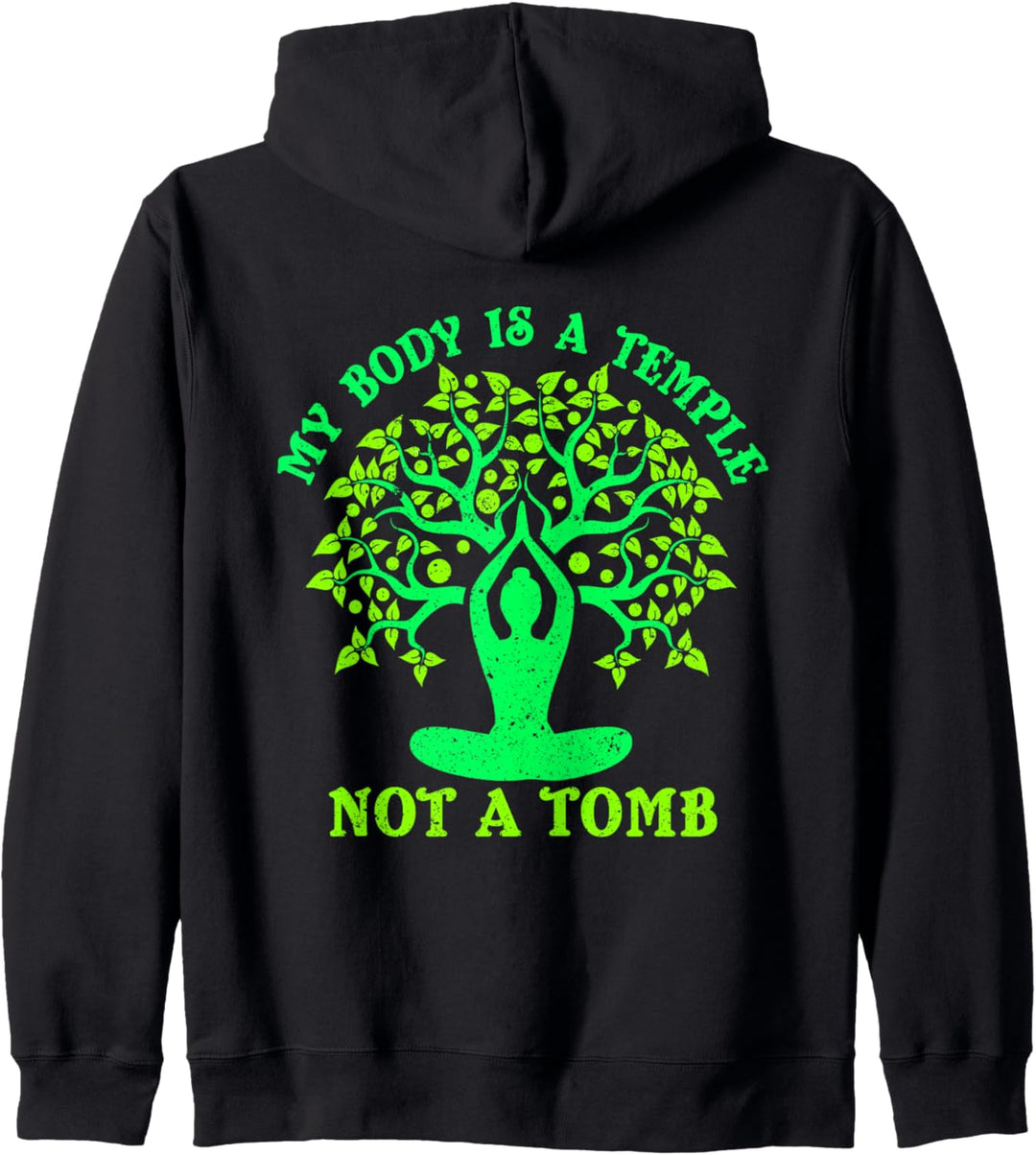 Vegan Geschenk Spruch T-shirt Vegetarier Und Tierschützer Kapuzenjacke