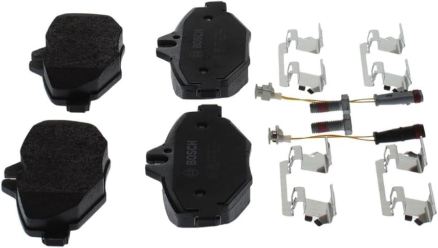 Bosch BP1197 Bremsbeläge - Vorderachse - ECE-R90 Zertifizierung - vier Bremsbeläge pro Set