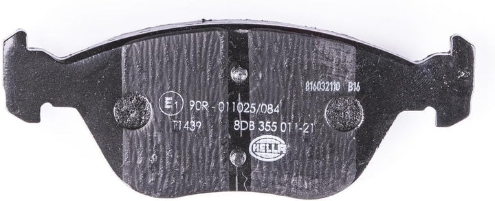 HELLA PAGID 8DB 355 011-211 Bremsbelagsatz - T1439 - Dicke/Stärke: 19mm - Bremssystem: Teves - mit i