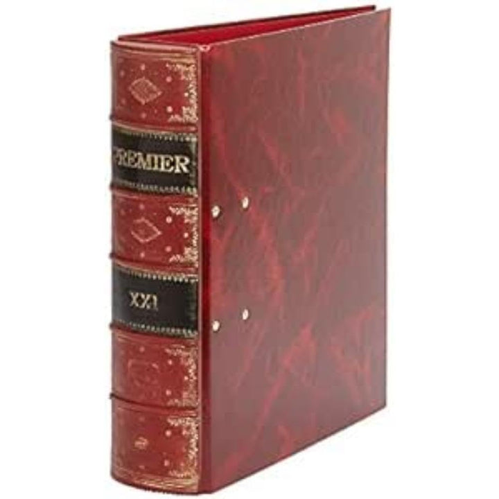 Pardo – Ringbuch Klassik, Foolscap, 70 mm folio burgunderrot, burgunderrot