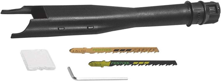 Festool Akku-Pendelstichsäge PSC 420 EB-Basic CARVEX (mit Stichsägeblatt-Set, Splitterschutz), im Sy
