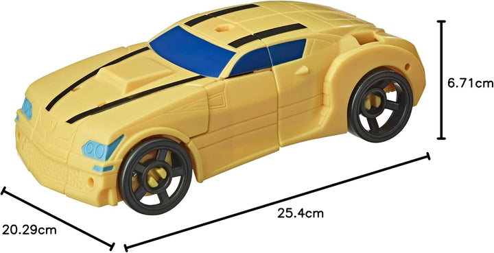 Transformers E8373 Bumblebee Cyberverse Adventures Battle Call Trooper-Klasse Bumblebee Action-Figur