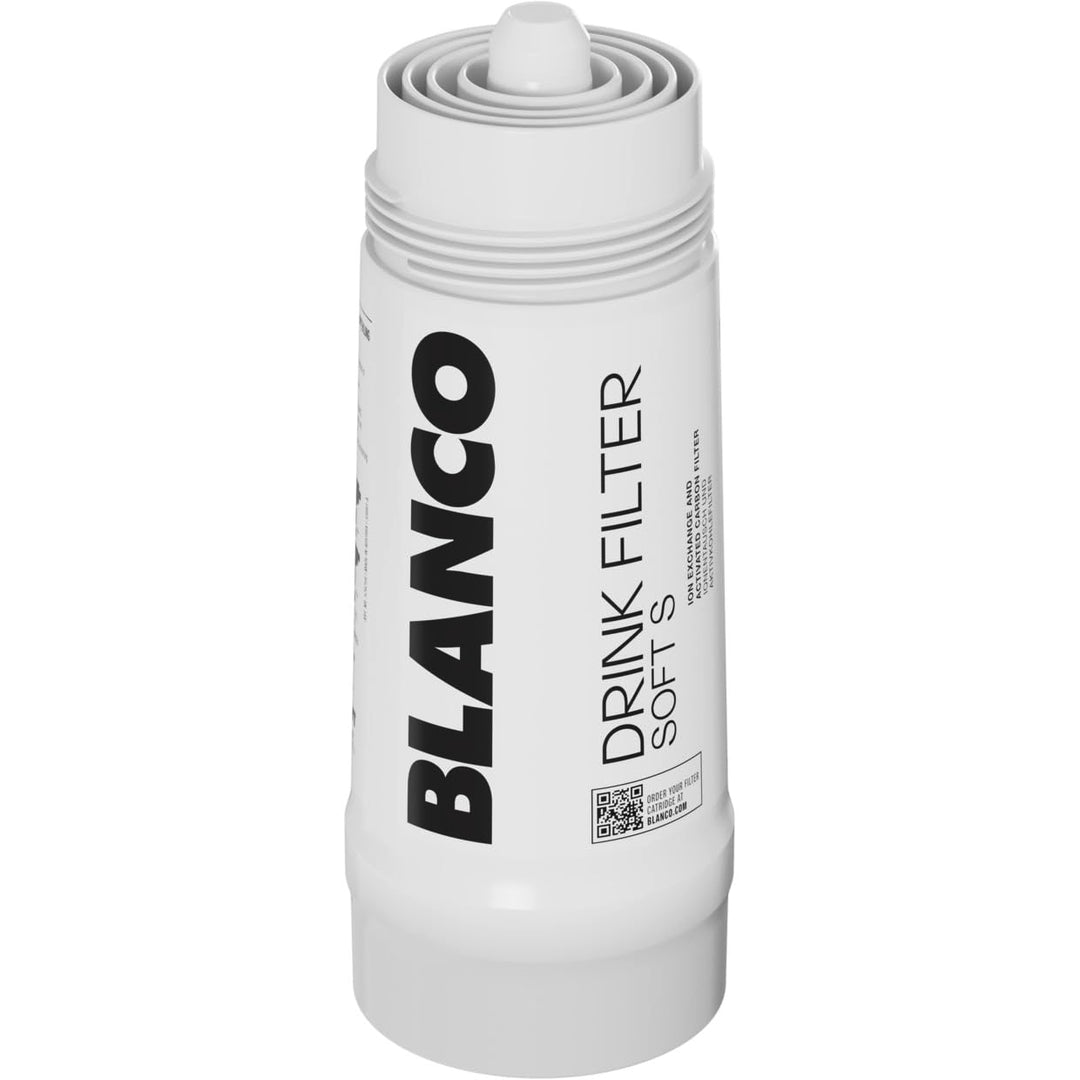 BLANCO Drink Filter Soft S | Weniger Kalk. Mehr Geschmack | Passend zu: Drink.soda & CHOICE.all | An