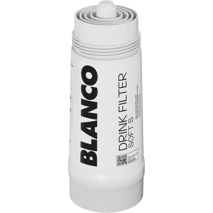BLANCO Drink Filter Soft S | Weniger Kalk. Mehr Geschmack | Passend zu: Drink.soda & CHOICE.all | An