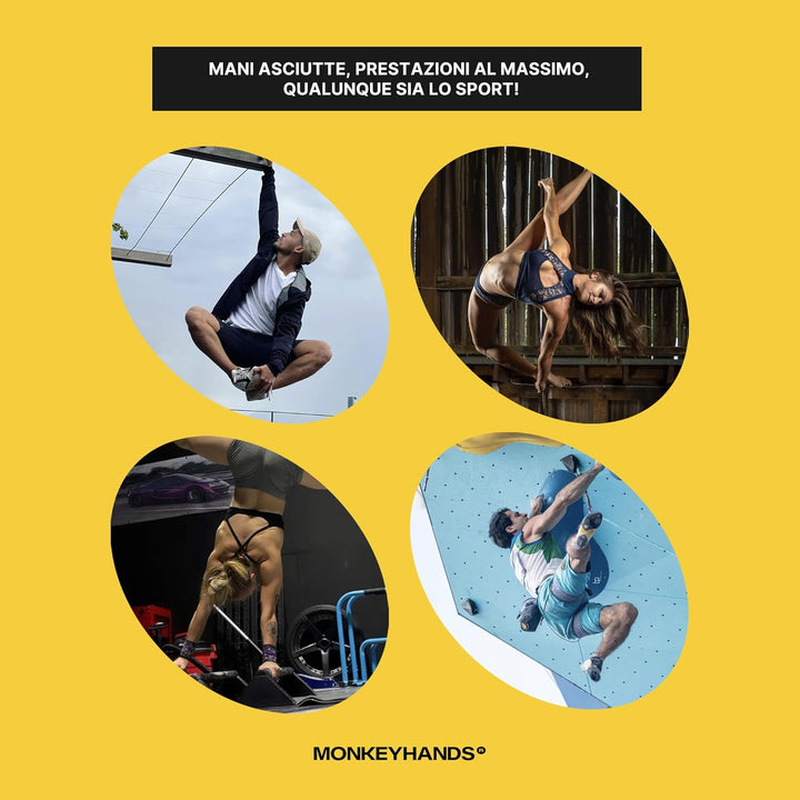 MONKEY HANDS Pole Dance Grip Gel | 100 ml - auch für Fitness Geräte, Turnen & Klettern - Vegan, ohne