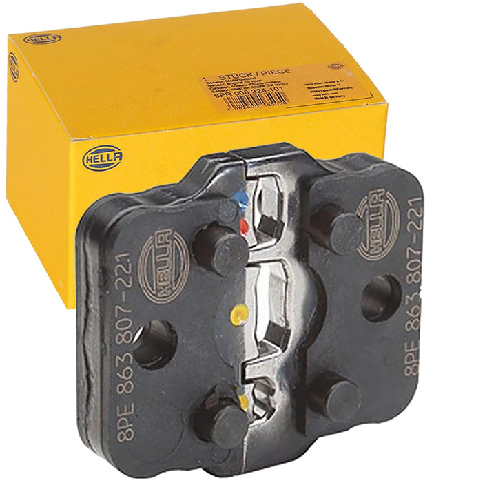HELLA - Crimpzangeneinsatz - Metall - schwarz - Ø von: 0.35mm - Ø bis: 6.0mm - Profi,Typ I,II & III