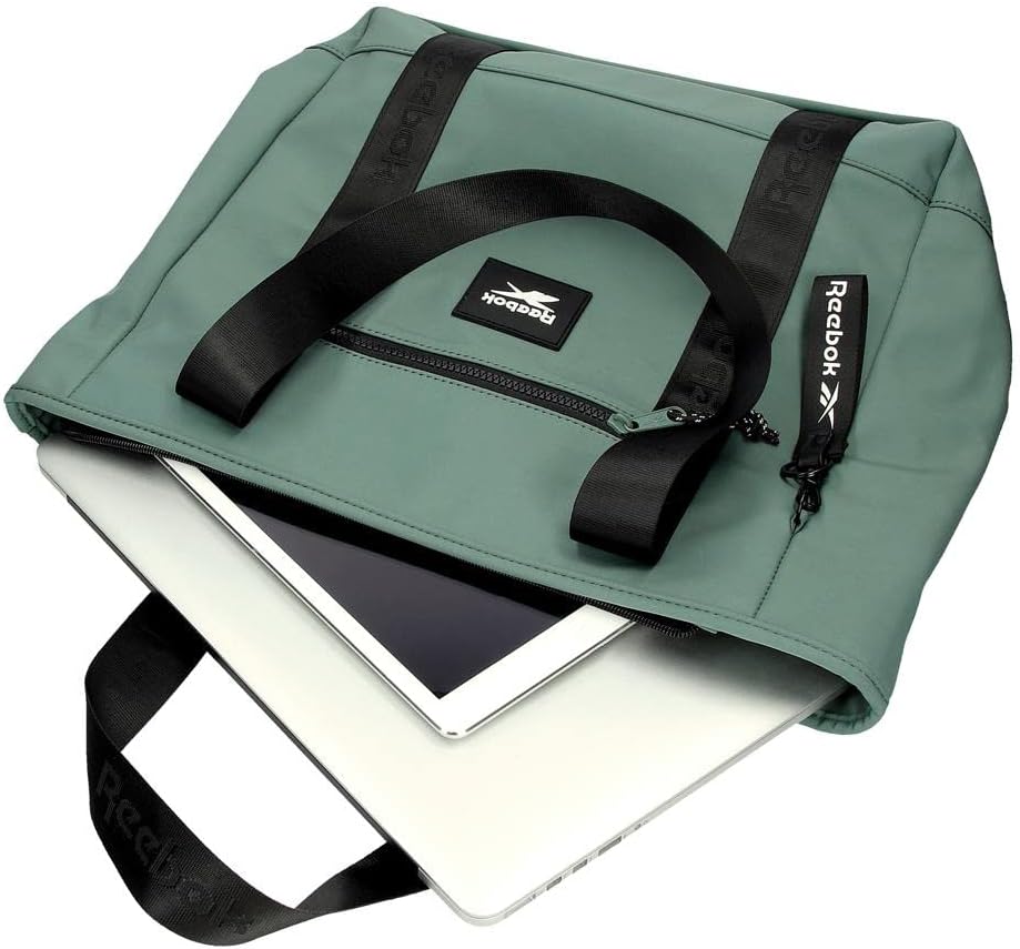 Reebok Damen Elsie Gepäck- Kuriertasche Bolso Shopping Schwarz, Bolso Shopping Schwarz