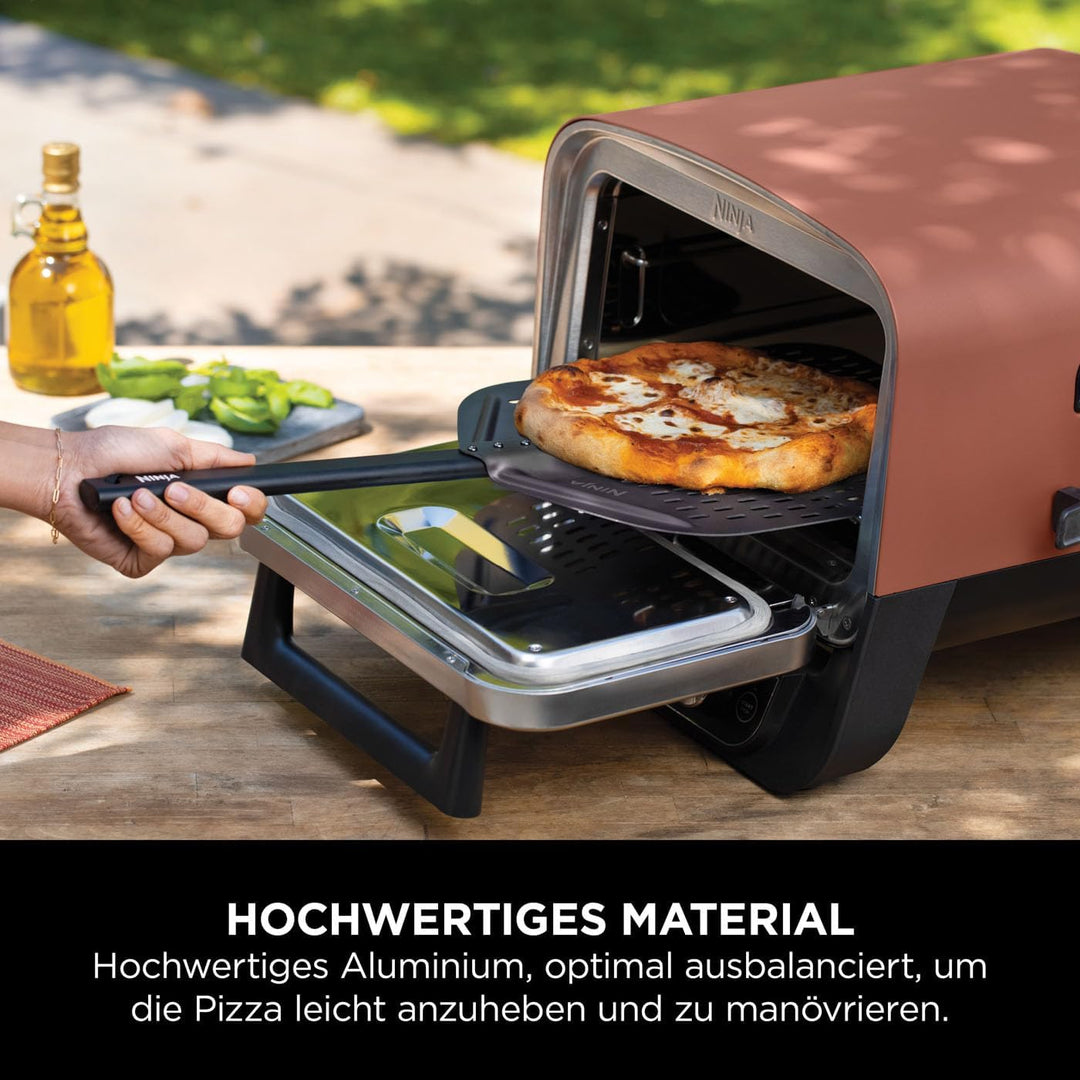 Ninja Woodfire Pizzaschaufel für Aussenöfen der Serie OO101UK, leicht perforierter, rostbeständiger