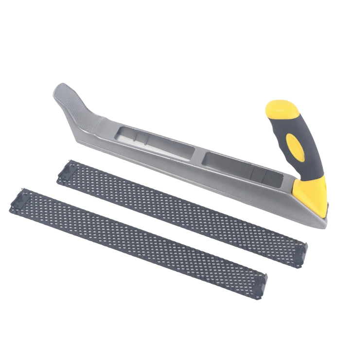 CNCYEAH 250 mm Gipskartonhobel mit Raspel Feile, Platten Schnittkanten Kanten-Hobel mit 1 Blättern,