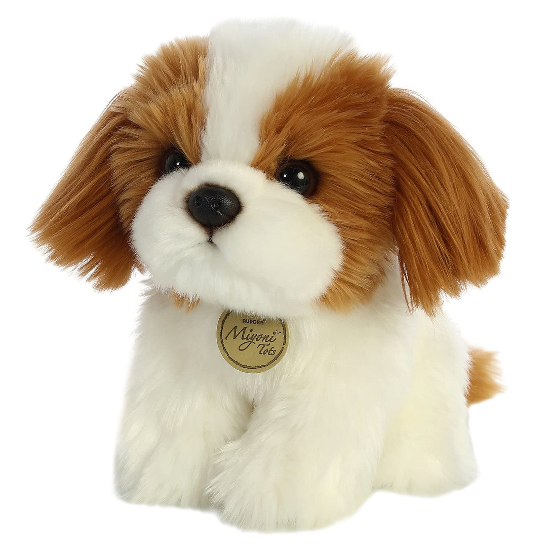 Aurora® Adorable Miyoni® Tots Shih Tzu Welpe Stofftier – lebensechte Details – geschätzte Begleiters