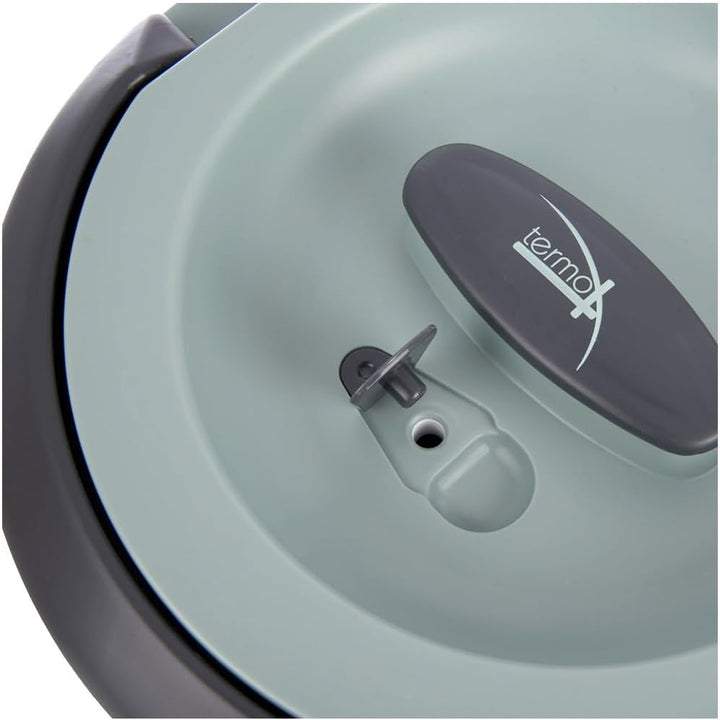 orion group Termo Speisebehälter 1,4 l aus Edelstahl mit Ventil Weiss 1,4 L, Weiss 1,4 L