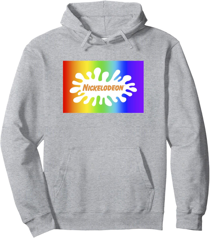 Nickelodeon Pride Rainbow Gradient Logo Pullover Hoodie