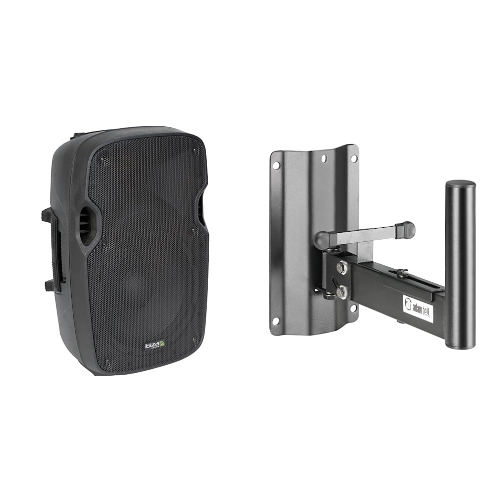 Ibiza XTK10A Aktiver Plug & Play-Lautsprecher 10"/25cm mit 300W RMS - Kompressionshochtöner & Adam H