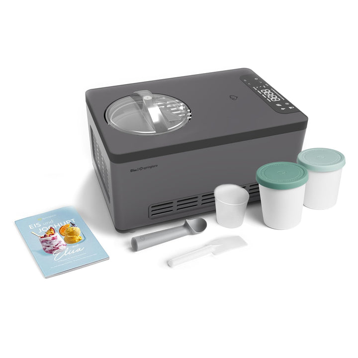 SPRINGLANE Eismaschine & Joghurtbereiter Elisa 2,0 L, selbstkühlendem Kompressor 220 W inkl. Aufbewa
