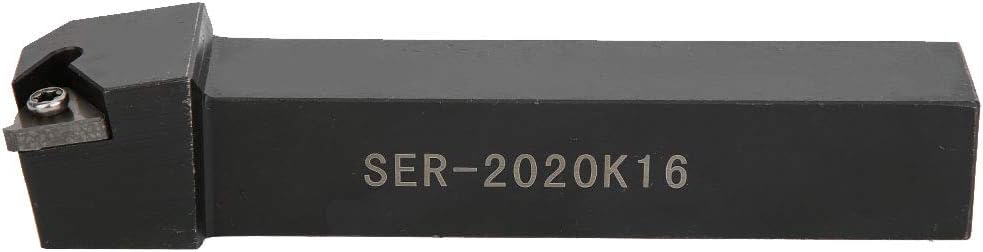 Drehmaschine Drehwerkzeug, Klingeneinsatz 10er 16ER AG60 + SER2020K16 CNC-Drehwerkzeughalter Bohrsta