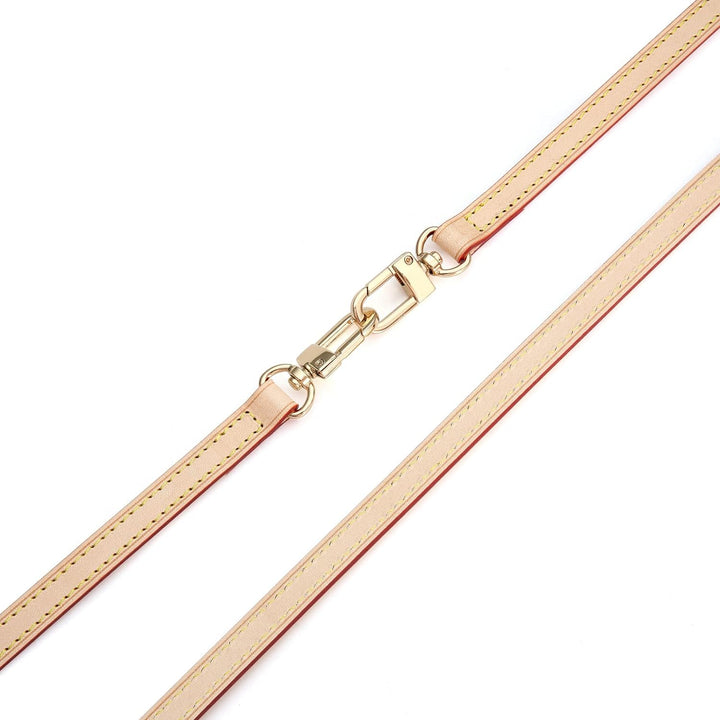 Senral Beige Ersatzriemen aus Leder, Umhängetasche Langer Umhängeriemen für Favorite MM Pochette Acc
