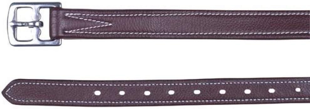 HKM Steigbügelriemen -Flexi-, 2 Stück Braun 125, Braun 125
