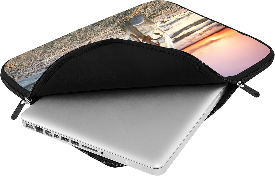 PEDEA Design Tablet PC Tasche 10,1 Zoll (25,6cm) mit Design Mauspad, Message in a Bottle