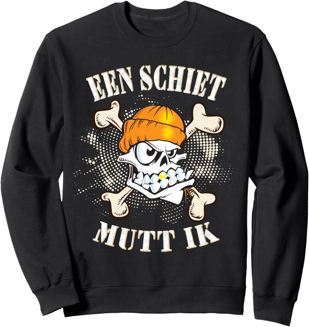 Norddeutsche Tracht Een Schiet Mutt Ik Norddeutsches Sprüche Sweatshirt