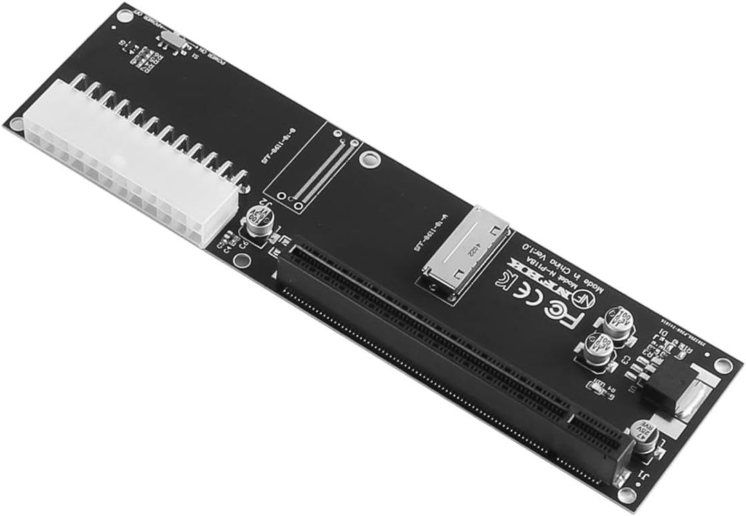 Oculink SFF-8612 8611 zu PCI-Express PCIE 16X Erweiterungskarte mit ATX 24pin Stromanschluss für Ext
