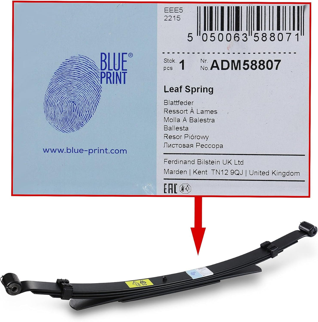 Blue Print ADM58807 Blattfeder , 1 Stück
