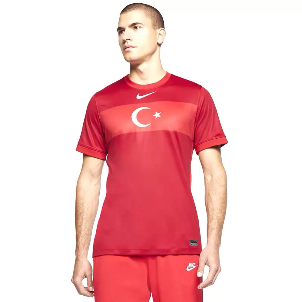 Nike Herren Turkey 2020 Stadium Away T-Shirt M Gym Red/Sport Red/White, M Gym Red/Sport Red/White