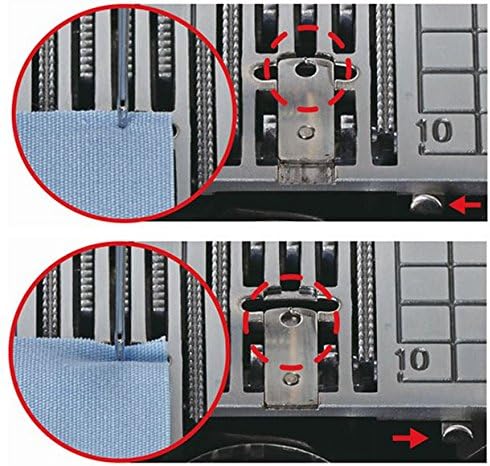 JUKI HZL-DX5 elektrische Nähmaschine mit automatischem Fadenabschneider, Fusssteuerung, Metall, weis