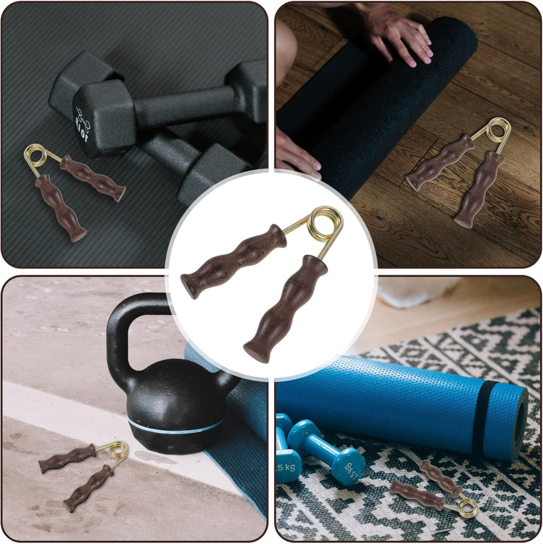 Handtrainer Griffkrafttrainer aus Robustem Hartholz Finger und Handgelenkstrainer für Sportler Unter