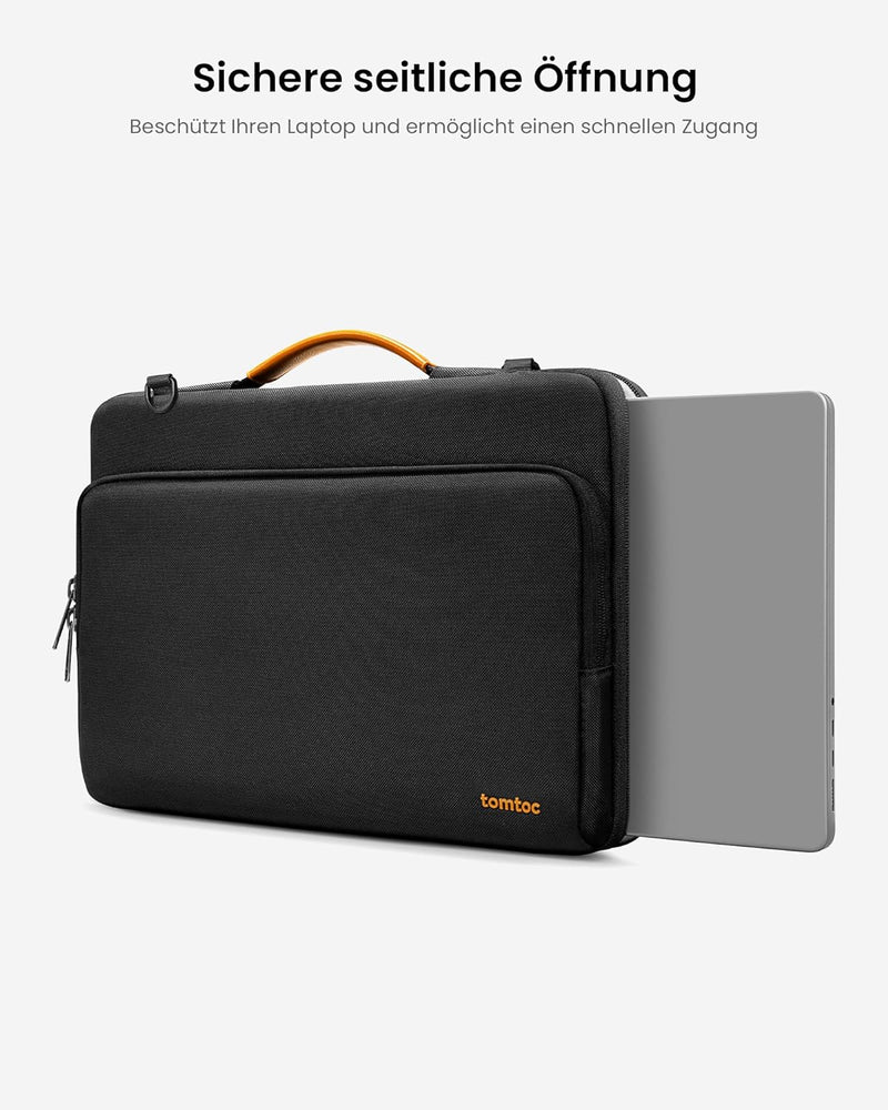 tomtoc 360° Laptop Tasche Hülle für 13 Zoll MacBook Air M2/A2681 M1/A2337 2022-2018, 13-Zoll MacBook