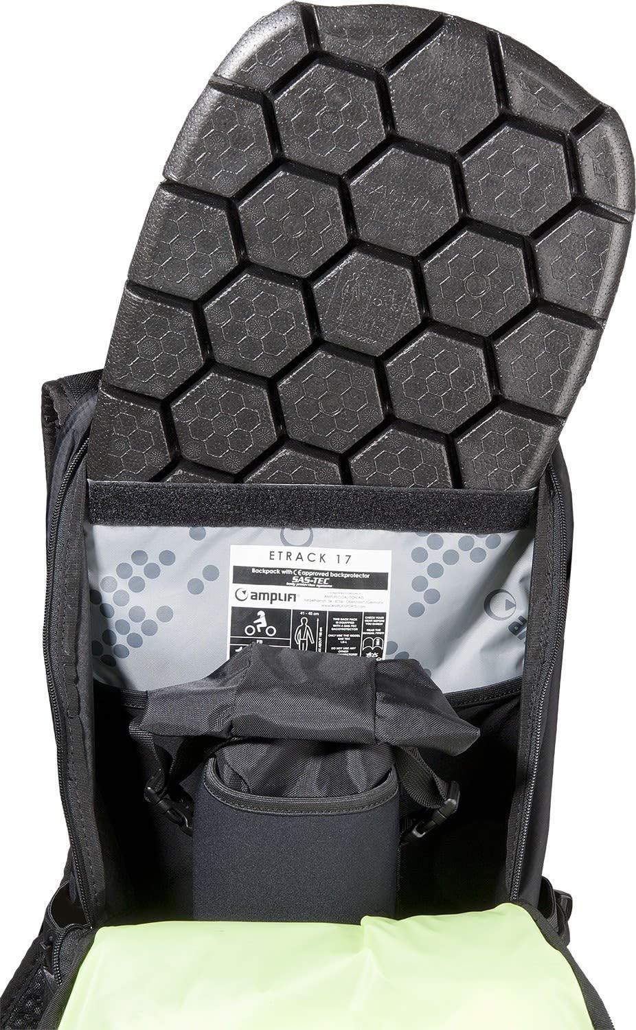 AmpliFi E-Track 17 Fahrrad Rucksack grau/schwarz