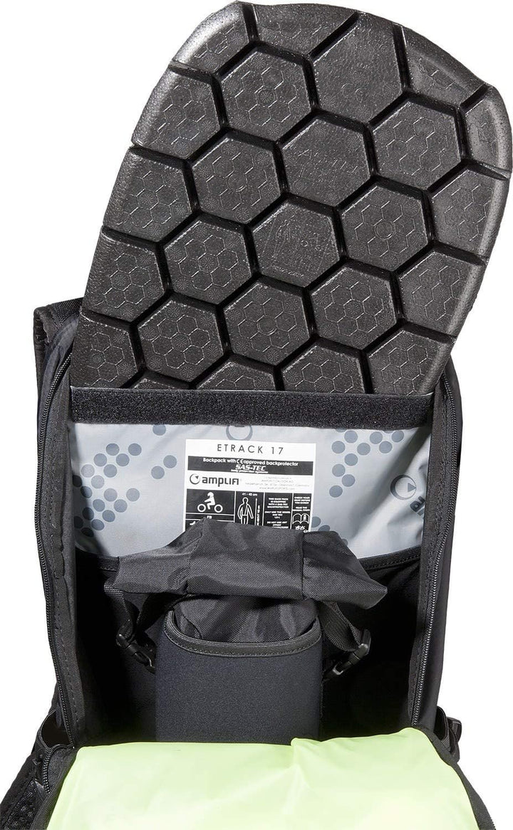 AmpliFi E-Track 17 Fahrrad Rucksack grau/schwarz