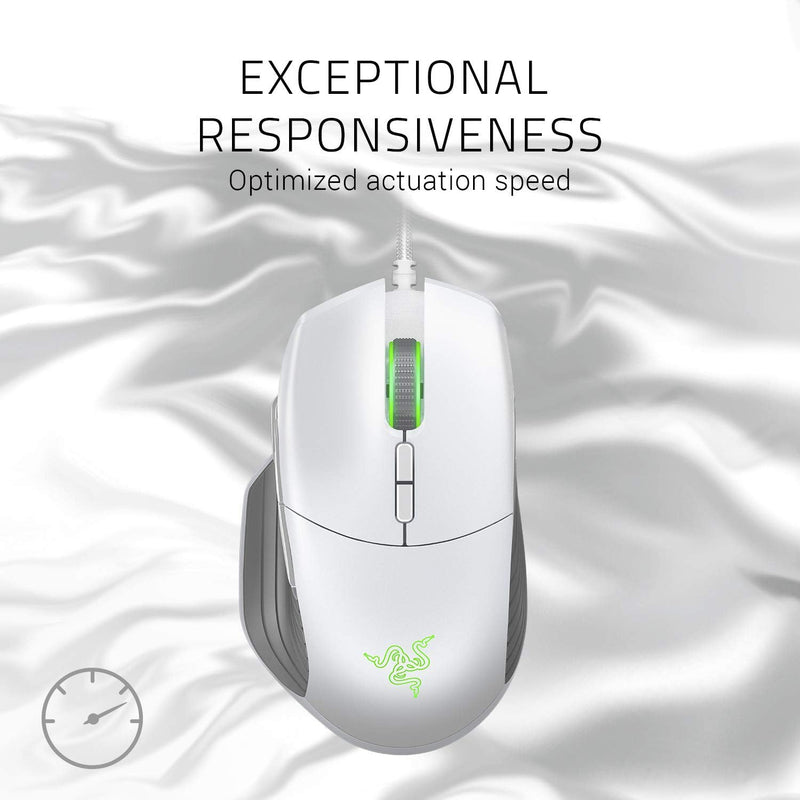 Razer Basilisk Mercury - 16.000 DPI optischer Sensor - Chroma RGB Beleuchtung - 8 programmierbare Ta