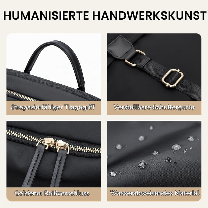 GOLF SUPAGS Laptop Rucksack für Damen Casual Daypack für Arbeit Reisen College Schulrucksack Handtas
