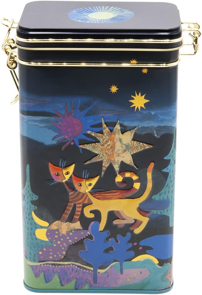 Fridolin Vorratsdose/Kaffeedose aus Metall mit Verschluss - Rosina Wachtmeister: Wonderland