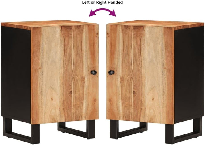 Tidyard Badschrank 2 Fächer Badezimmerschrank Badmöbel Hängeschrank Hochschrank Aufbewahrungsschrank