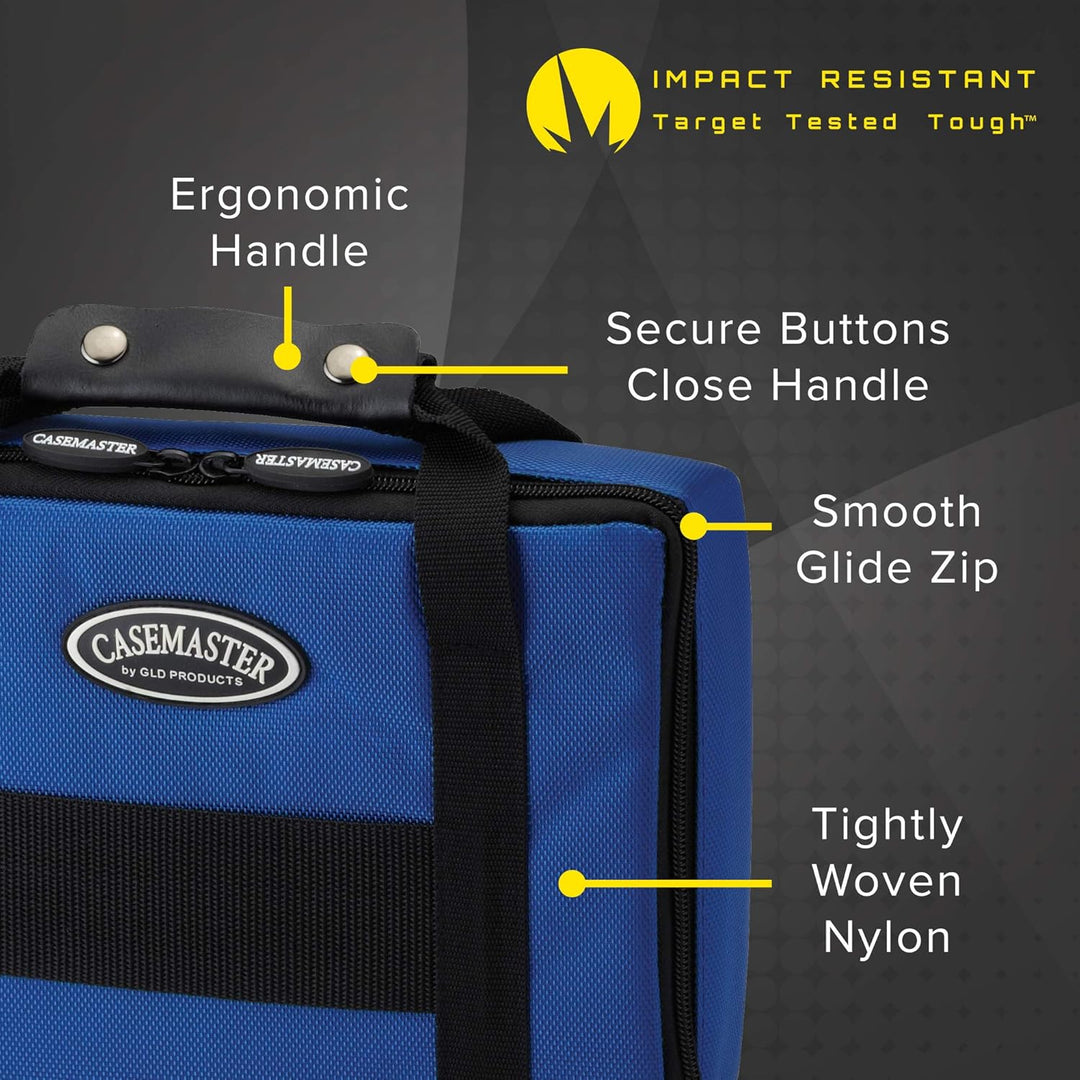 Viper Casemaster Classic 12 Dart-Nylon-Aufbewahrungstasche Blau, Blau