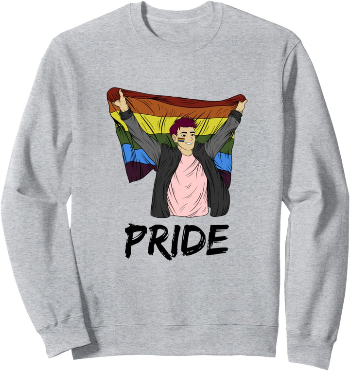 Regenbogenfahne Queer Homosexuell Schwul Lesbisch Gay Pride Sweatshirt