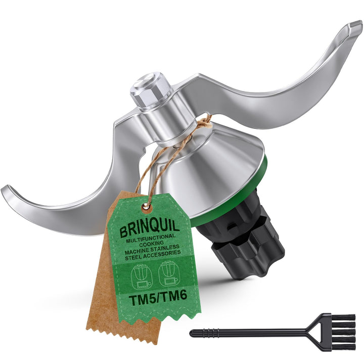Teigmesser für Thermomix TM6/TM5, Ersatzteile für Thermomix Messer, Edelstahl-Teigmischmesser, Schne