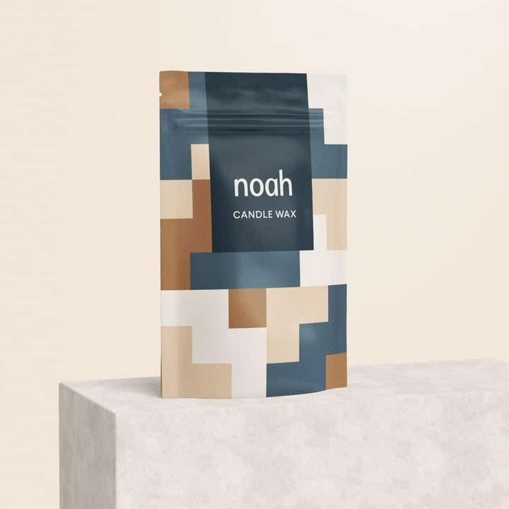 noah Kerzen Selber Machen Set – Enthält Kerzenwachs, ätherisches Öl, Docht, Geschenkbox – Stellen Si