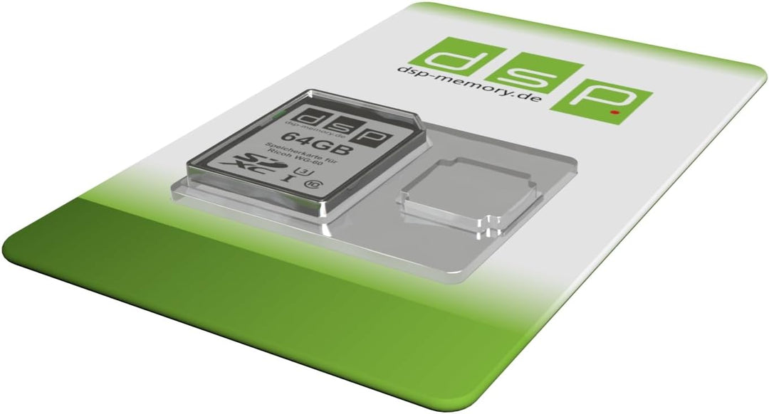 64GB Ultra Highspeed Speicherkarte für Ricoh WG-60 Digitalkamera
