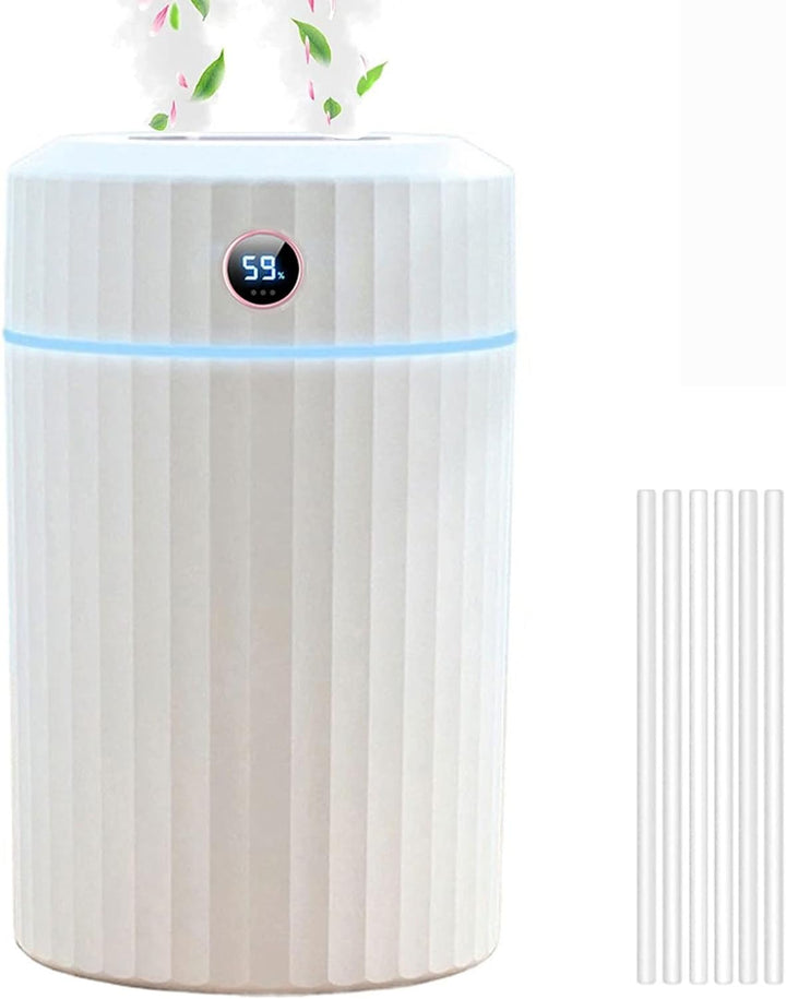 Luftbefeuchter,2L Luftbefeuchter Schlafzimmer,Humidifier Kinderzimmer mit 2 Nebelmodi und 7 Farben L