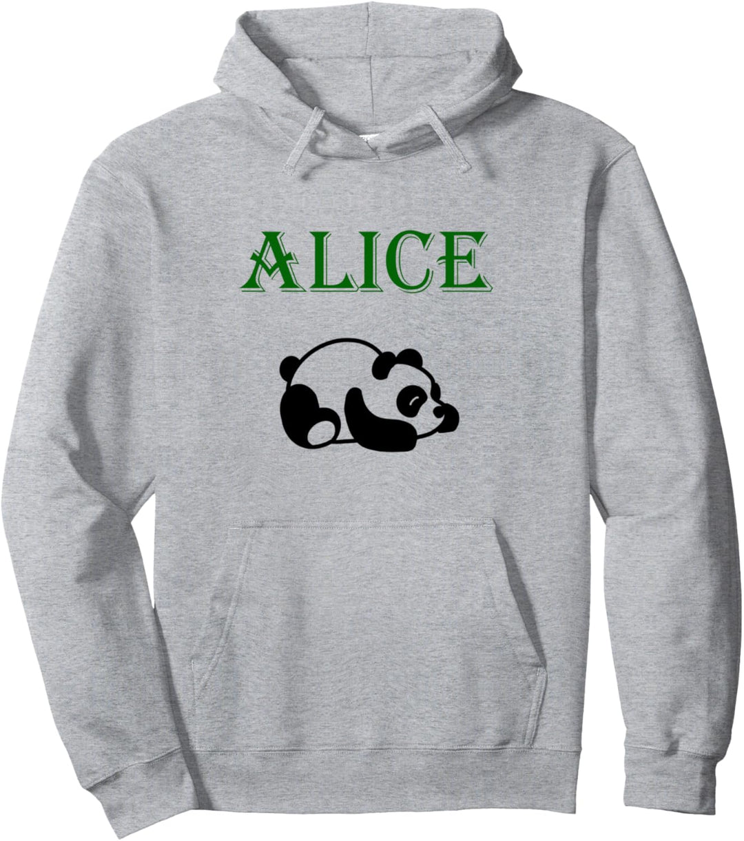 Panda namens Alice Pullover Hoodie